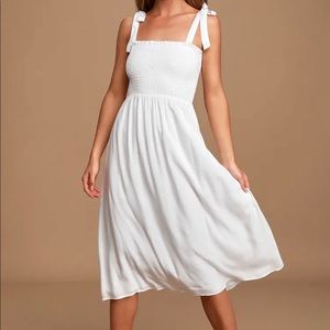 Lulus tie strap dress